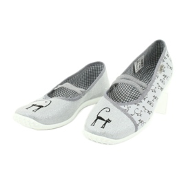 Befado Jugendschuhe 345Q163 schwarz grau 3