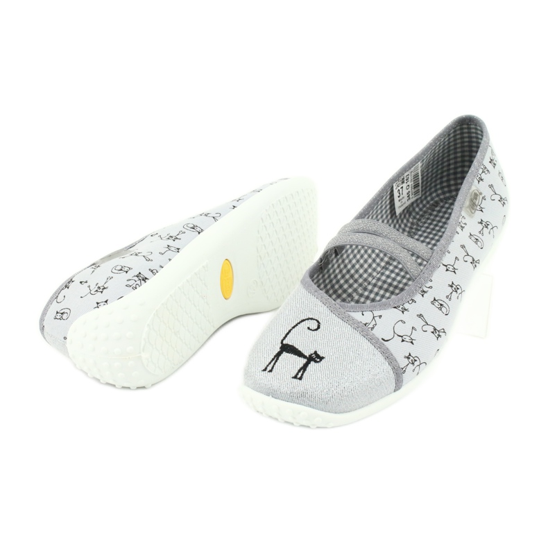 Befado Jugendschuhe 345Q163 schwarz grau 4