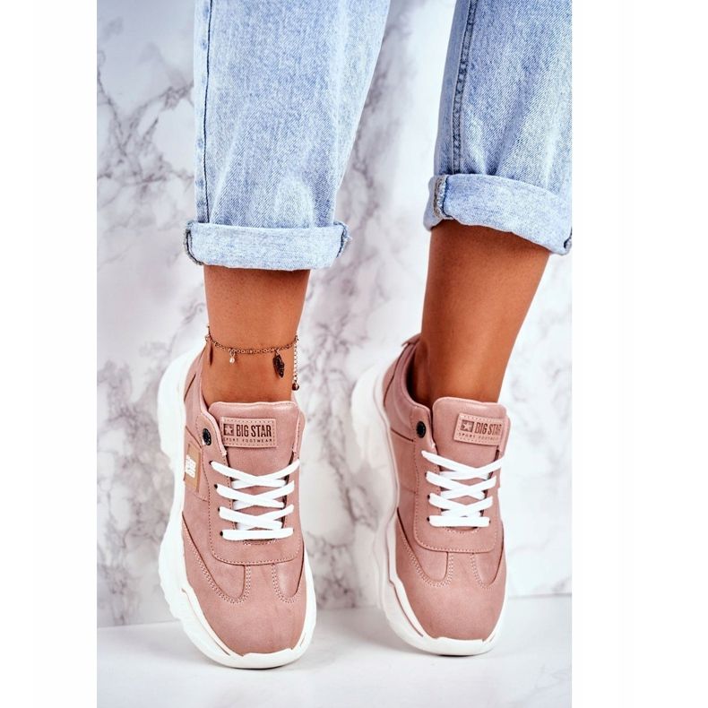 Damen Sportschuhe Big Star Pink GG274210 rosa 1