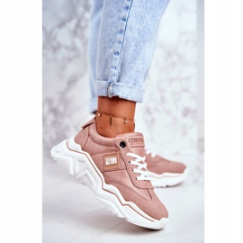 Damen Sportschuhe Big Star Pink GG274210 rosa 2