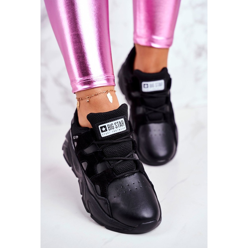 Damen Sportschuhe Big Star Schwarz GG274636 2