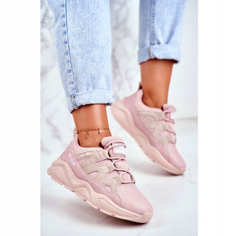 Damen Sportschuhe Big Star Pink GG274637 rosa 2