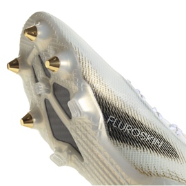 Adidas X Ghosted.1 Sg M EG8260 Fußballschuhe schwarz, weiß, gold weiß 2