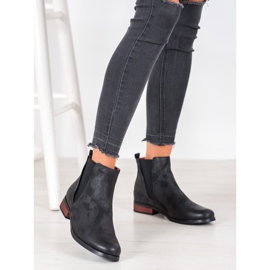 Goodin Schwarze Chelsea-Stiefel 1