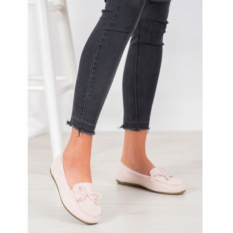 Super Me Wildleder-Loafer beige 1