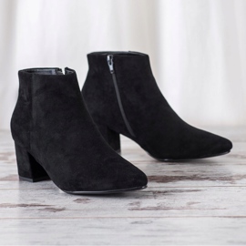 Klassische VINCEZA Stiefel schwarz 1