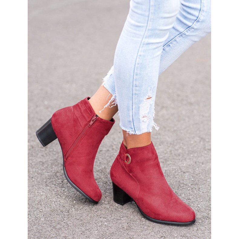 Goodin Bequeme rote Stiefel 1