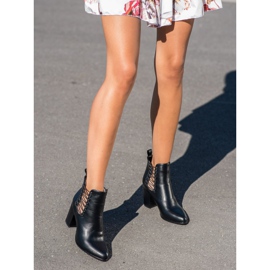 VINCEZA Stiefel mit Cut-Outs schwarz 2