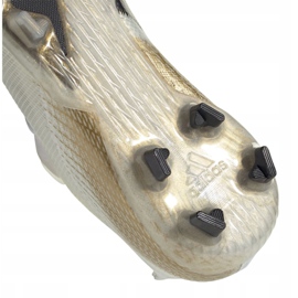 Adidas X Ghosted.1 Fg Jr EG8181 Fußballschuhe schwarz, weiß, gold weiß 1