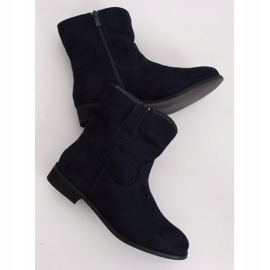 Marineblaue Stiefel für Damen 3820 Blau 1