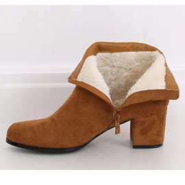 Camel L7196A Camel Stiefel mit niedrigem Absatz braun 1