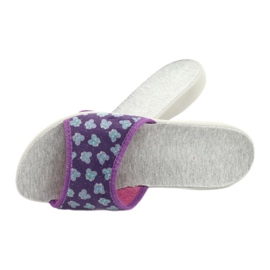 Befado Damenschuhe PU 300D042 violett blau grau 5