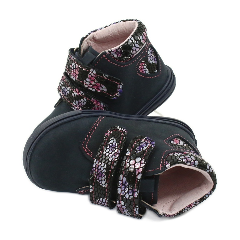 Klettstiefel Schmetterling Mazurek 341 marineblau 4