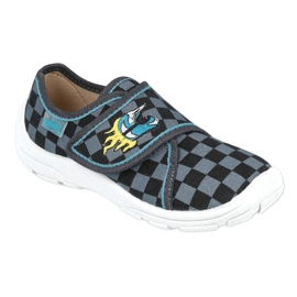 Befado Kinderschuhe 974X411 schwarz navy blau blau 1