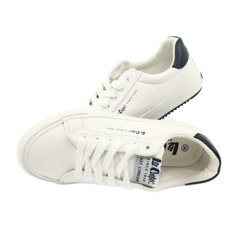 Lee Cooper W LCJL-20-31-072 Schuhe weiß marineblau 4