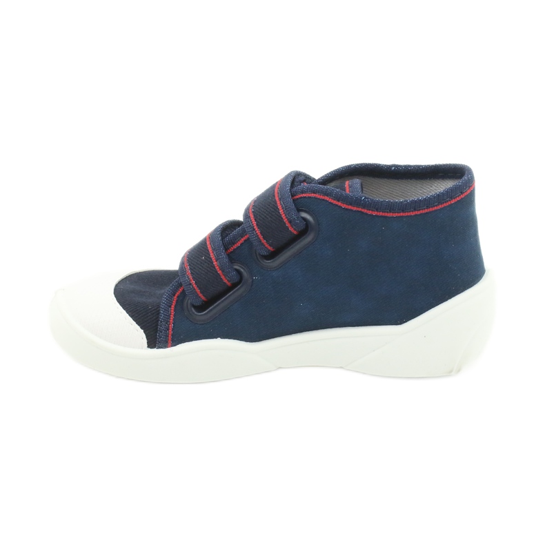 Befado orange Kinderschuhe 212P061 weiß rot marineblau 1
