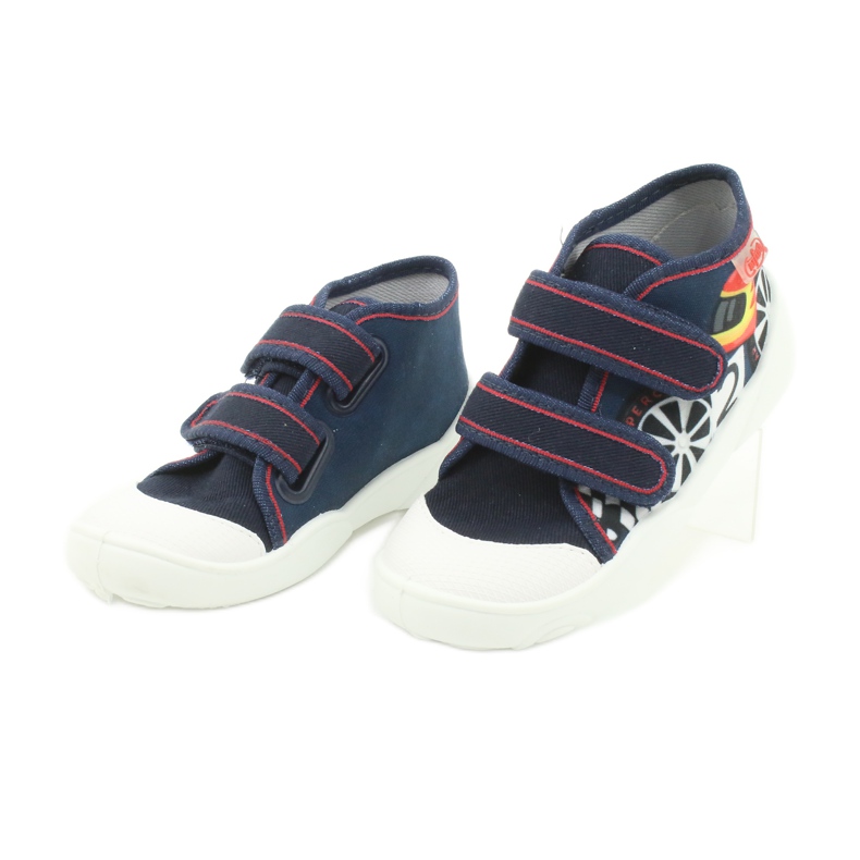 Befado orange Kinderschuhe 212P061 weiß rot marineblau 2