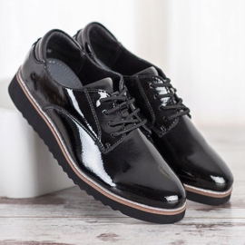 Lederschuhe VINCEZA schwarz 1