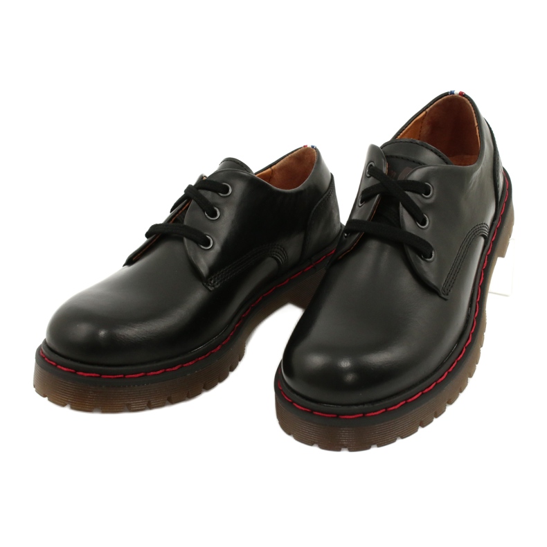 Lee Cooper LCJPL-20-01-021 schwarze Lederstiefel 2