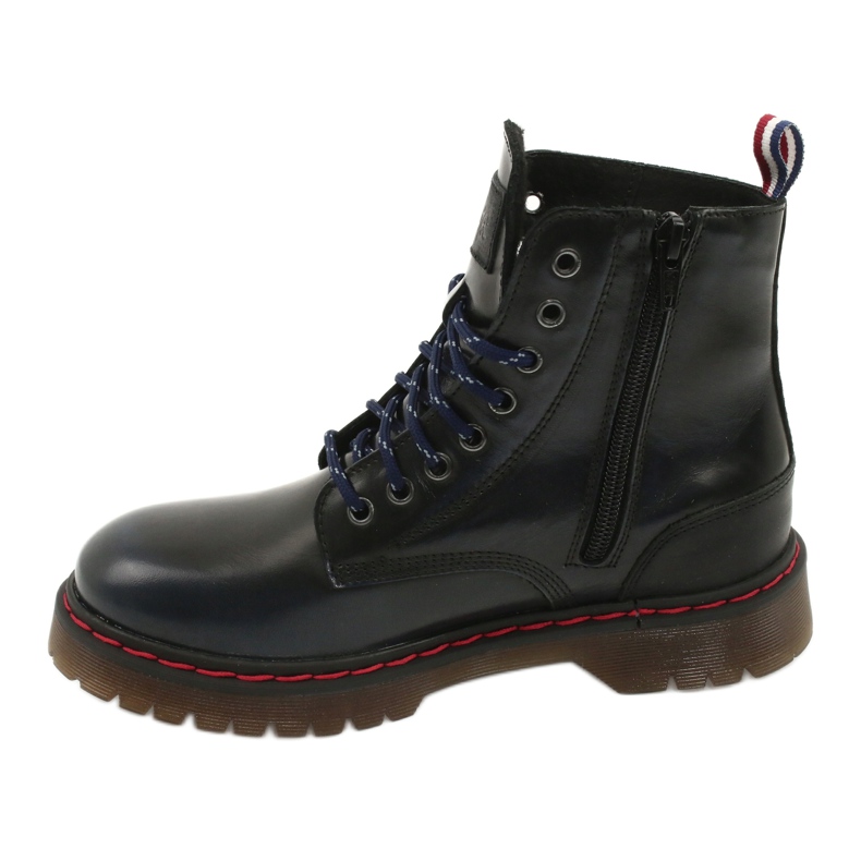 Lee Cooper Stiefel LCJPL-20-01-014 Marine schwarz navy blau 1