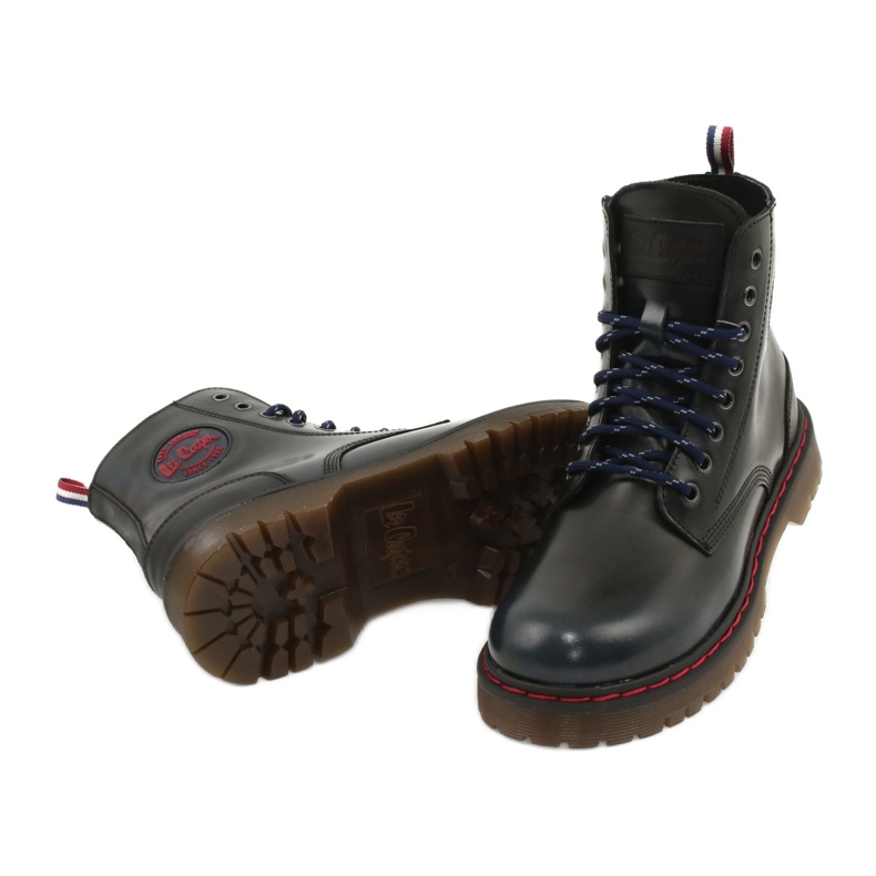 Lee Cooper Stiefel LCJPL-20-01-014 Marine schwarz navy blau 3
