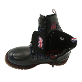 Lee Cooper Stiefel LCJPL-20-01-014 Marine schwarz marineblau 5