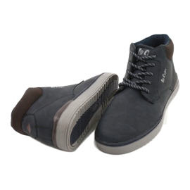 Lee Cooper LCJ-20-29-063B Herrenschuh braun marineblau 3
