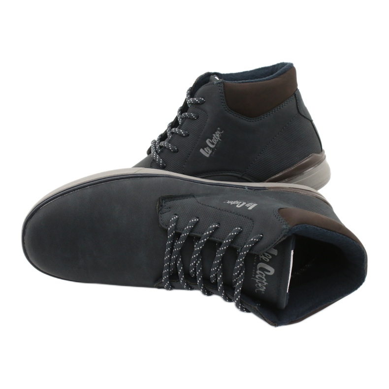 Lee Cooper LCJ-20-29-063B Herrenschuh braun marineblau 4