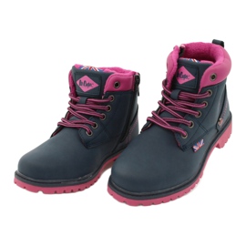 Lee Cooper Kinder -Trapper auf einem dunkelblauen Slider 2