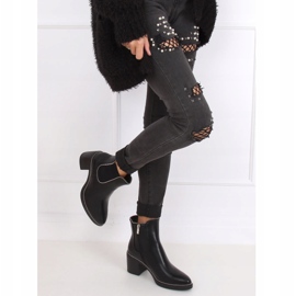 Schwarze Chelsea Boots, schwarz 15671 Schwarz 1