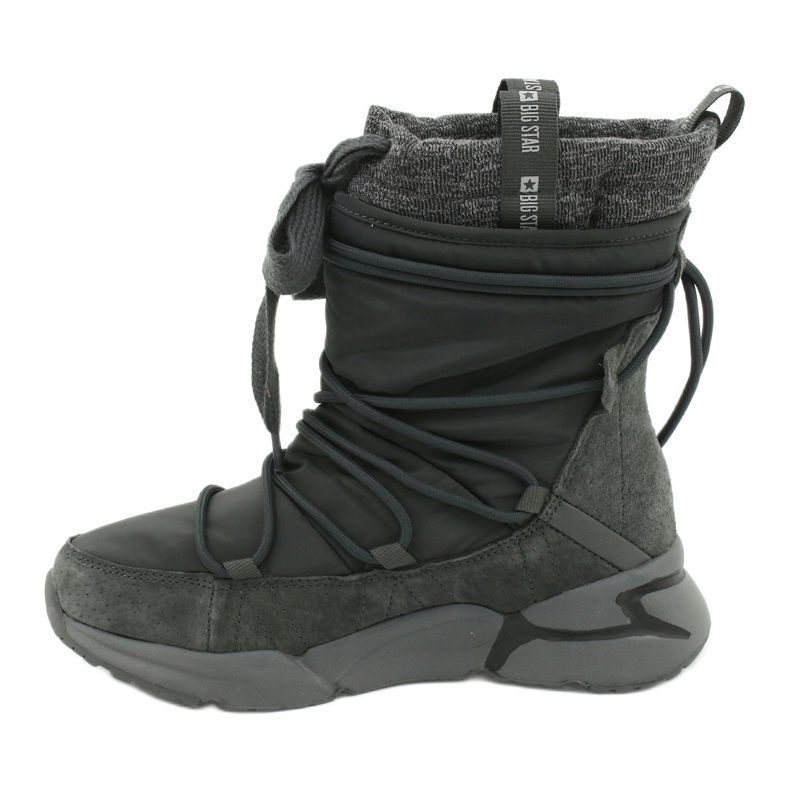 Big Star Sport Schneestiefel auf Fell grau 1
