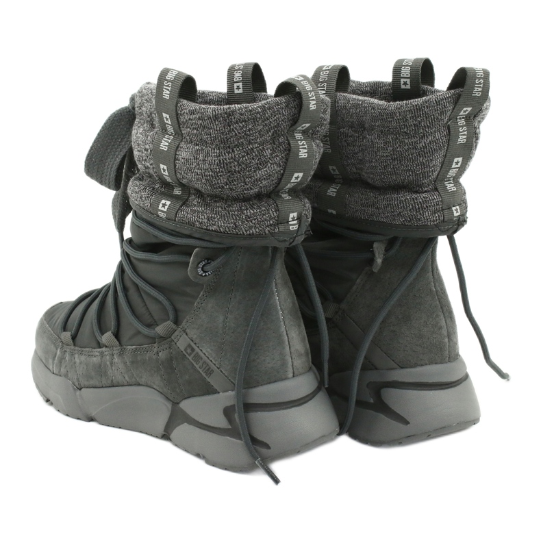 Big Star Sport Schneestiefel auf Fell grau 4