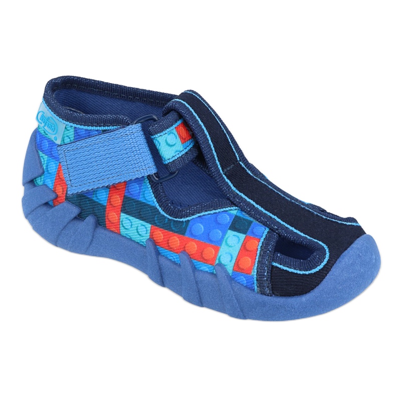 Befado Kinderschuhe 190P095 rot navy blau blau 1