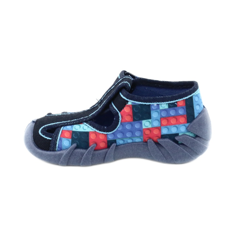 Befado Kinderschuhe 190P095 rot marineblau blau 2