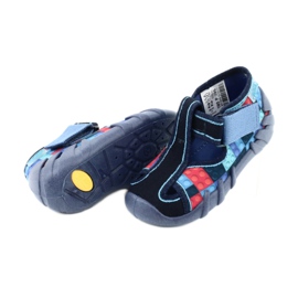 Befado Kinderschuhe 190P095 rot marineblau blau 4