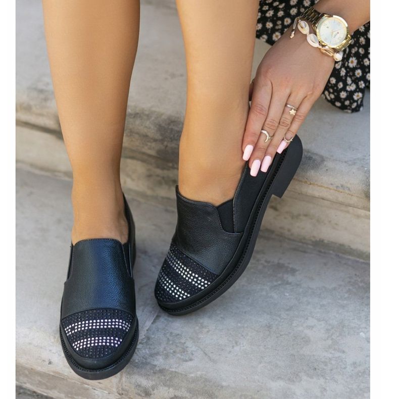 Blaue Damenschuhe C18-6296 1