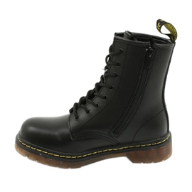 Schwarze Mckey GL429 BK Stiefel 1