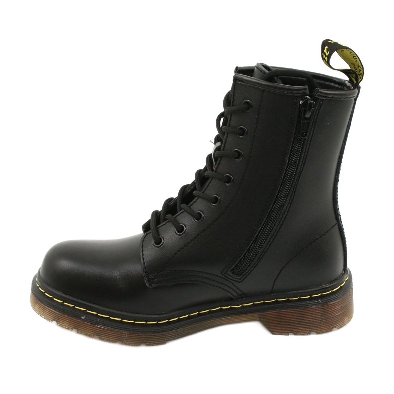 Schwarze Mckey GL429 BK Stiefel 1
