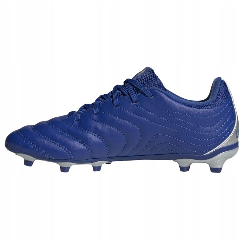 Die adidas Copa 20.3 Fg Jr EH1810 Fußballschuhe weiß blau 2