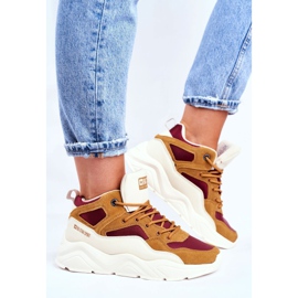 Damen Sportschuhe Big Star Beige GG274646 1