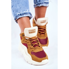 Damen Sportschuhe Big Star Beige GG274646 2