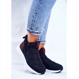 Damen Jugend Schneestiefel Big Star Navy Blue GG274471 marineblau 1