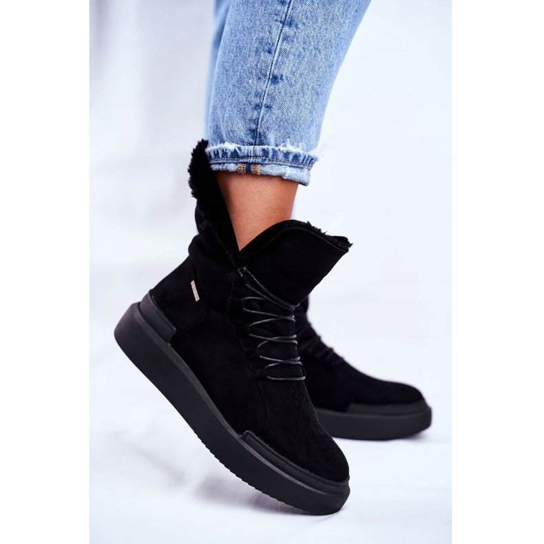 Damen Schneestiefel Big Star Black GG274990 schwarz 1