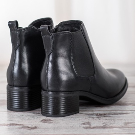 Goodin Klassische schwarze Stiefel 1