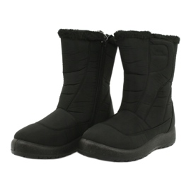 Evento Wasserdichte 9SN26-1468 Schneestiefel für Damen schwarz 2