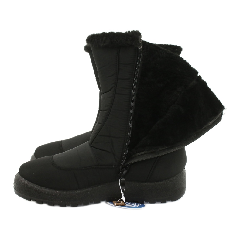 Evento Wasserdichte 9SN26-1468 Schneestiefel für Damen schwarz 4