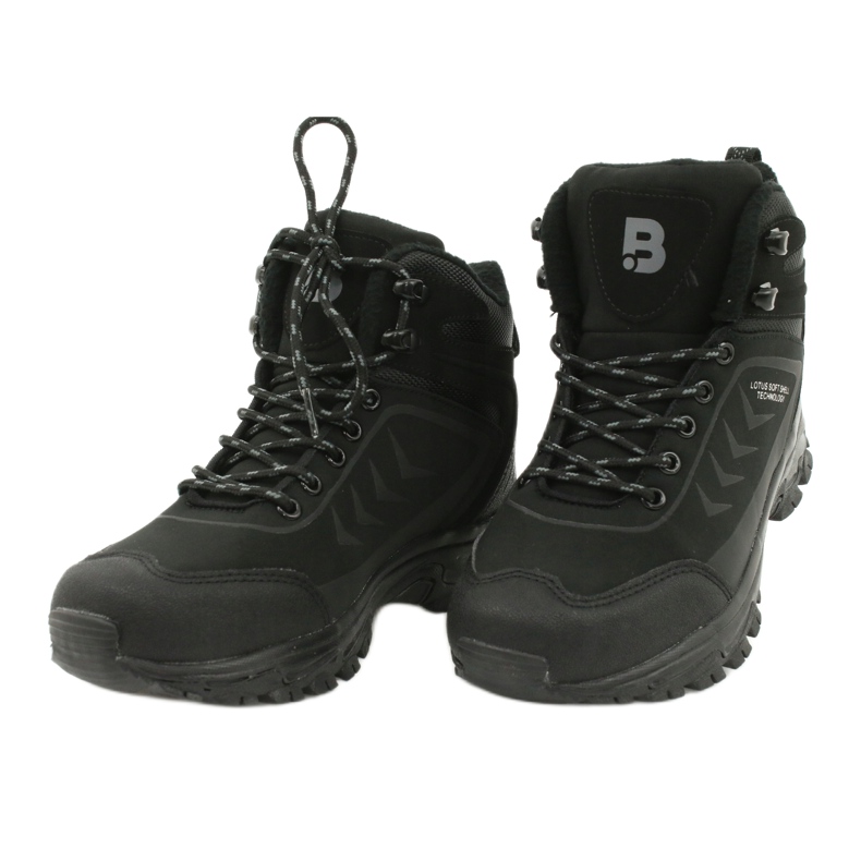 McBraun High Sports Softshell Trekking schwarz 9TR37-1405 2