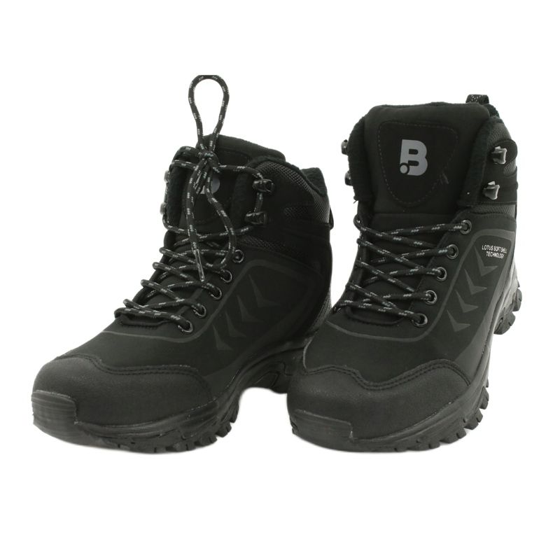 McBraun High Sports Softshell Trekking schwarz 9TR37-1403 1