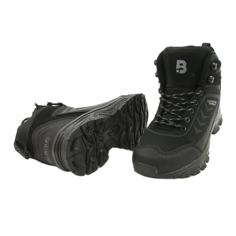 McBraun High Sports Softshell Trekking schwarz 9TR37-1403 2