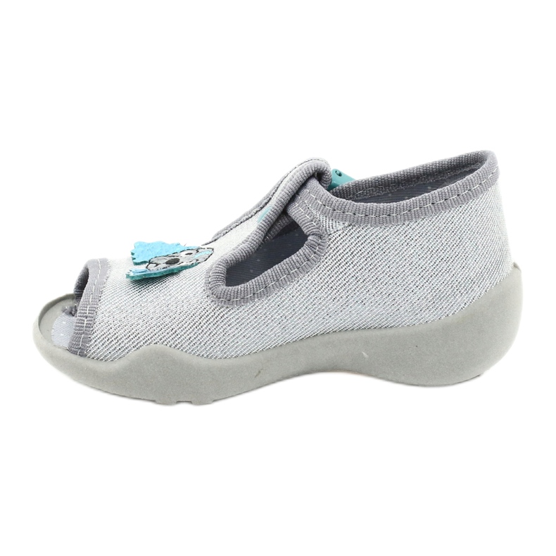Befado Kinderschuhe 213P121 blau silber- 2